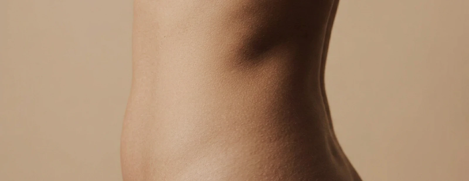 Discreet torso-beeld voor torsoplastie.